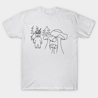 Unicorn in the Magical Forest T-Shirt